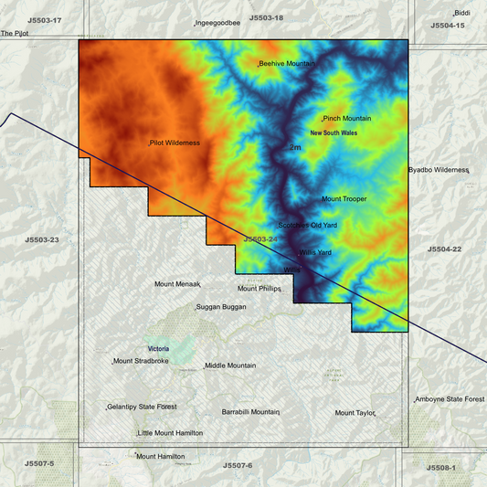 Pilot 2m Digital Elevation Models (J5503-24)