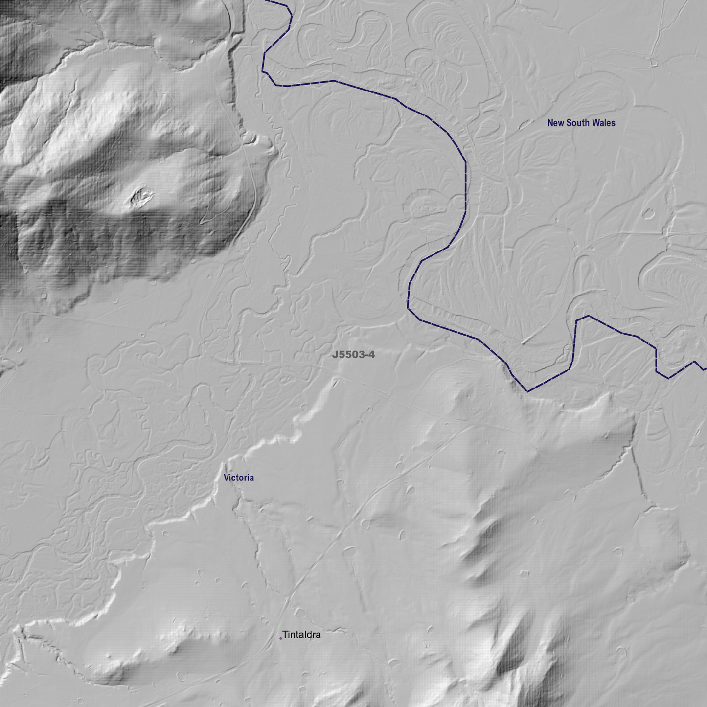 Cudgewa 2m Digital Elevation Models (J5503-4)