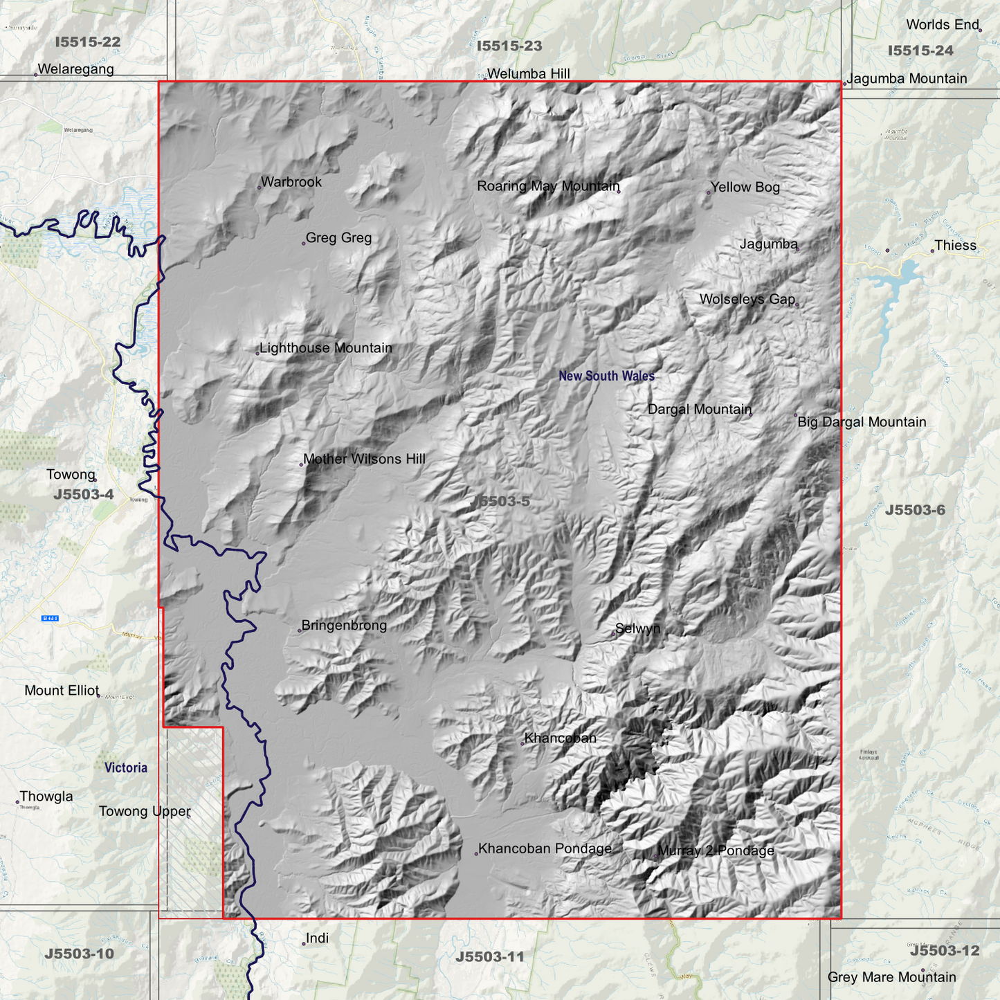 Khancoben 2m Digital Elevation Models (J5503-5)
