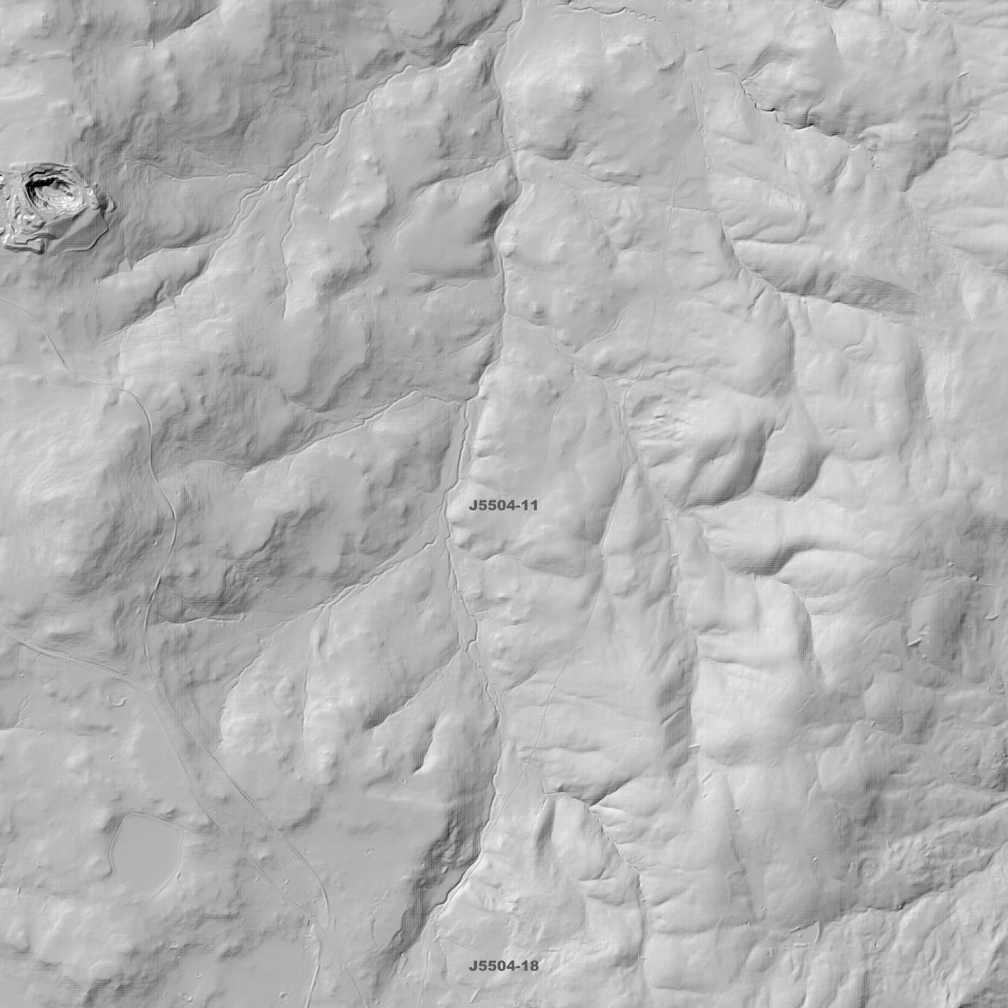 Kybeyan 2m Digital Elevation Models (J5504-11)