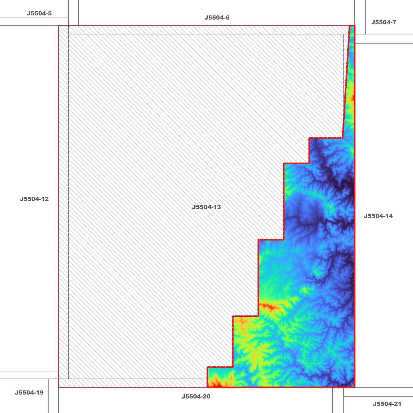 Cobargo 1m Digital Elevation Model (J5504-13)