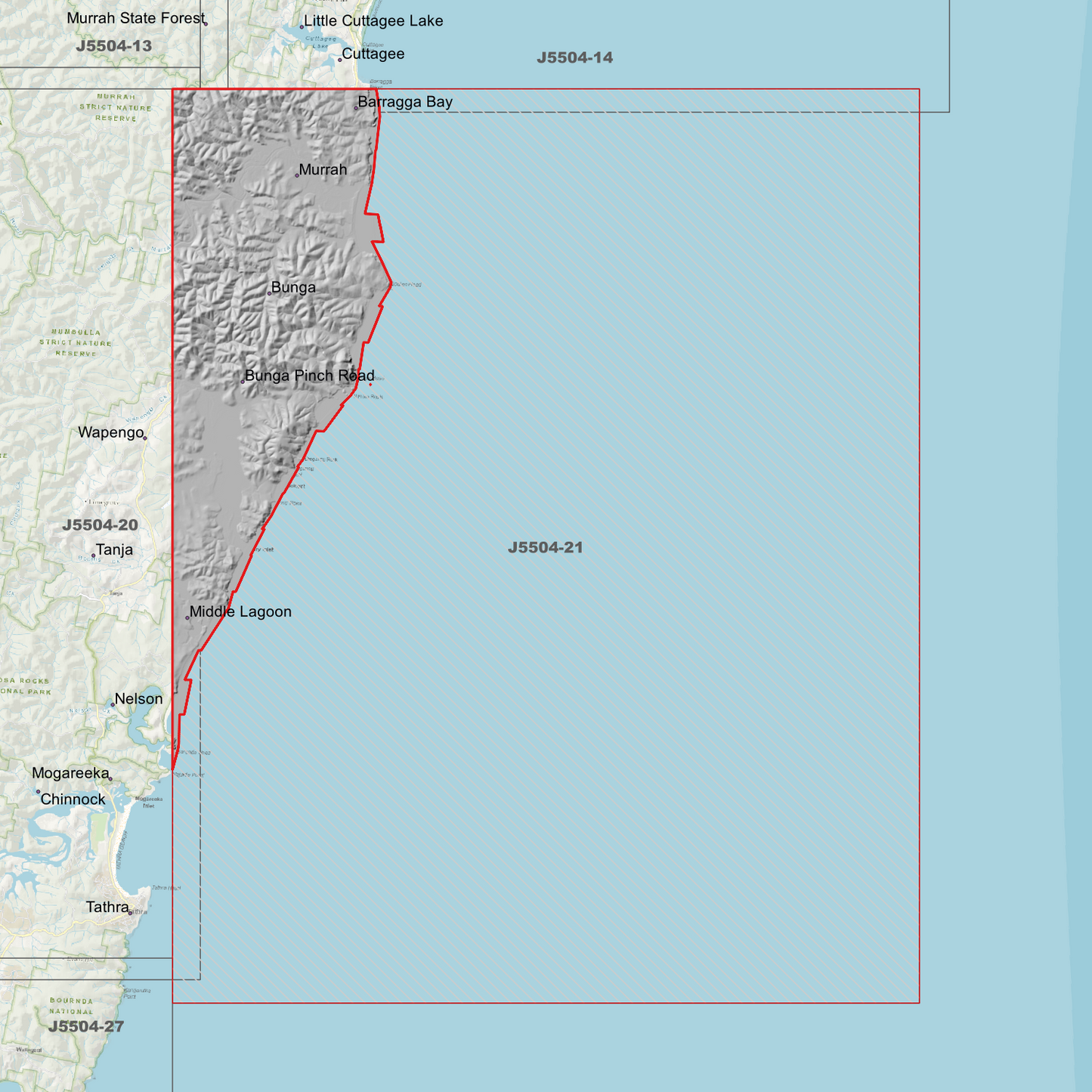 Bunga 1m Digital Elevation Models (J5504-21)