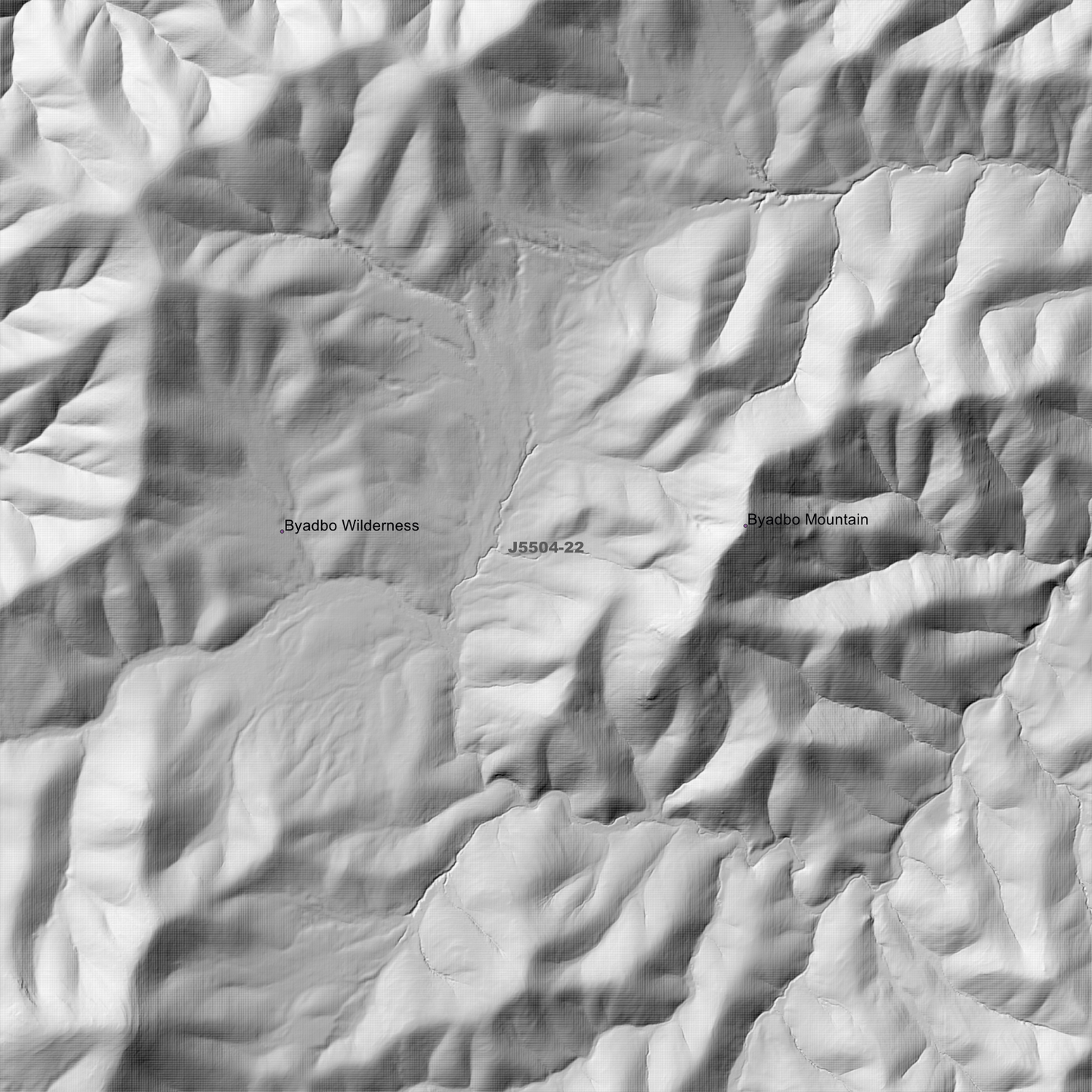 Jerrys Flat 2m Digital Elevation Models (J5504-22)