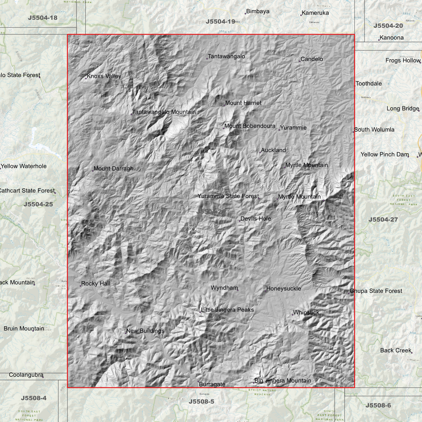 Wyndham 2m Digital Elevation Models (J5504-26)