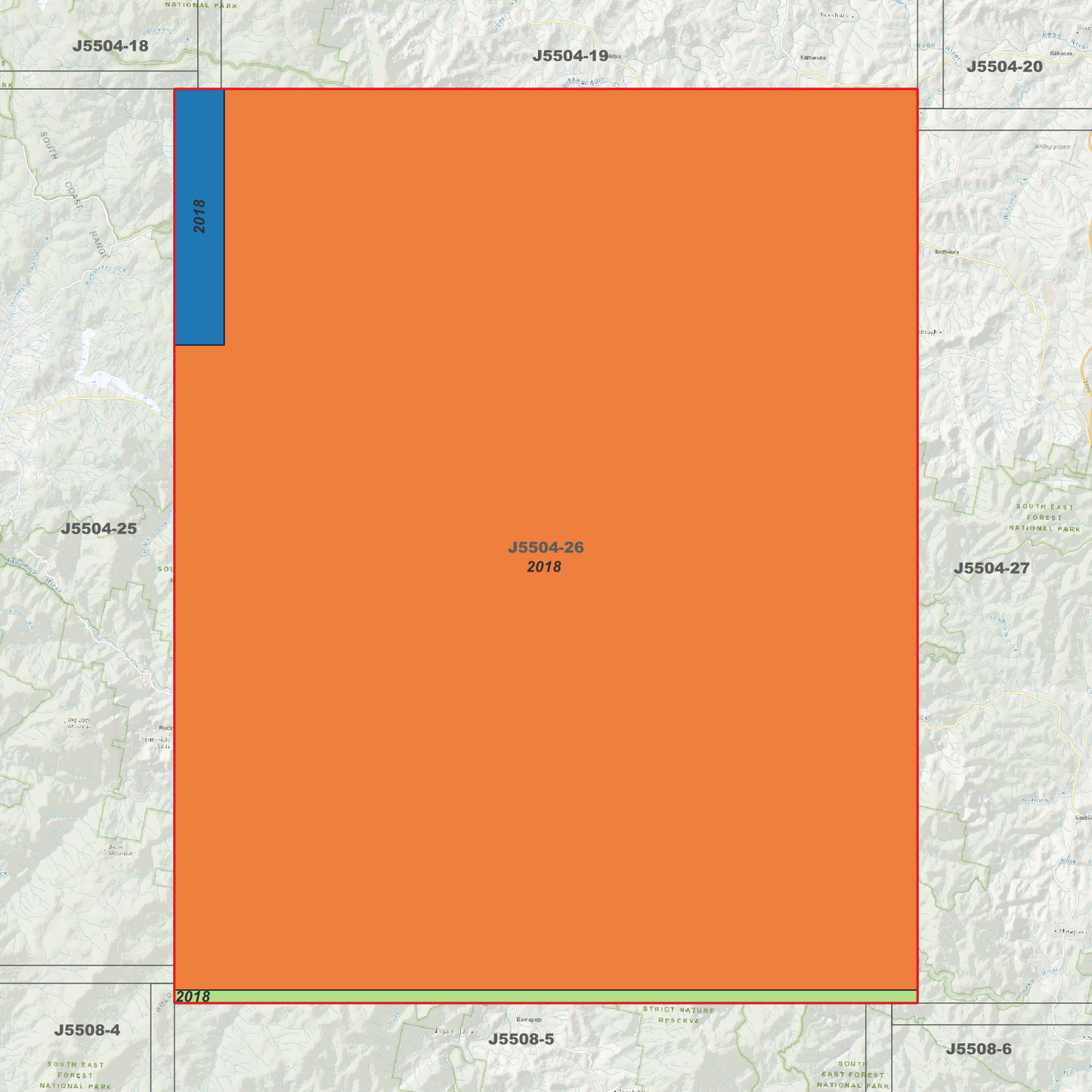Wyndham 2m Digital Elevation Models (J5504-26)