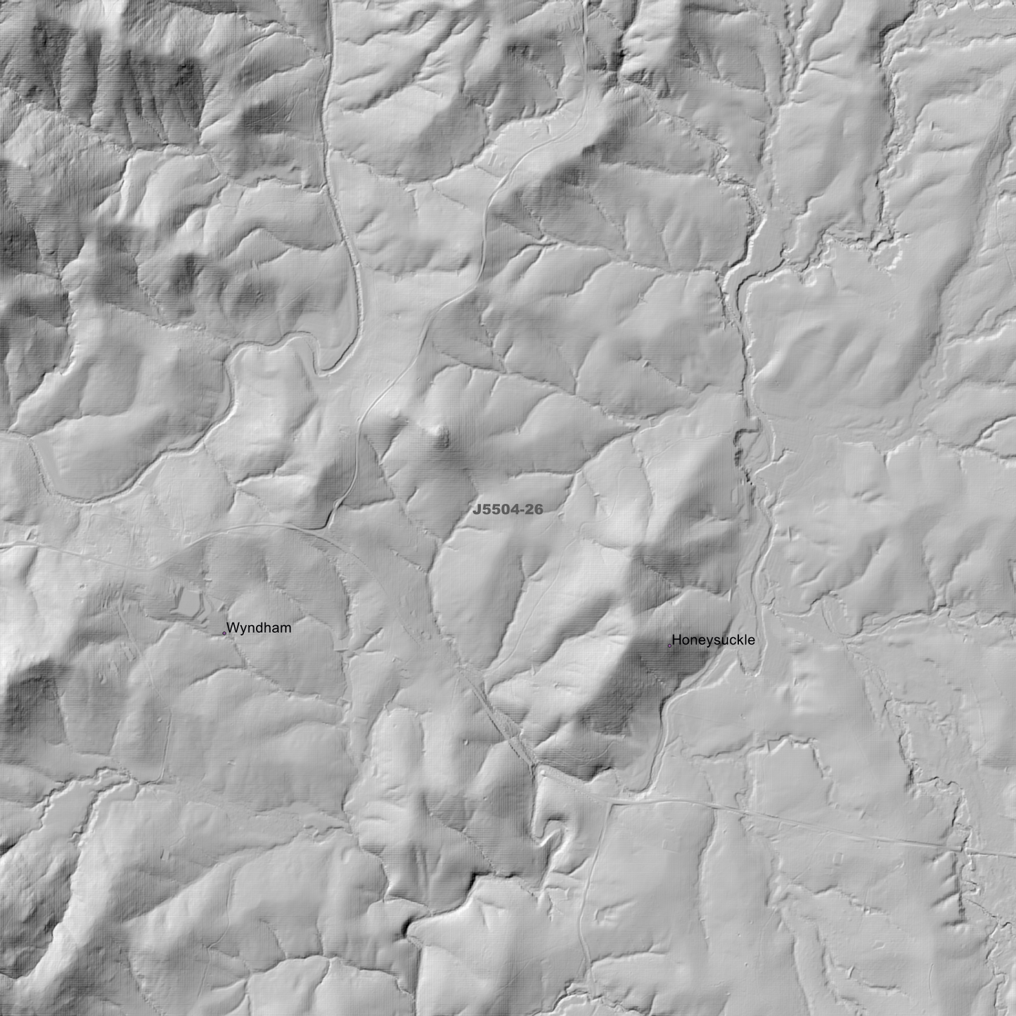 Wyndham 2m Digital Elevation Models (J5504-26)