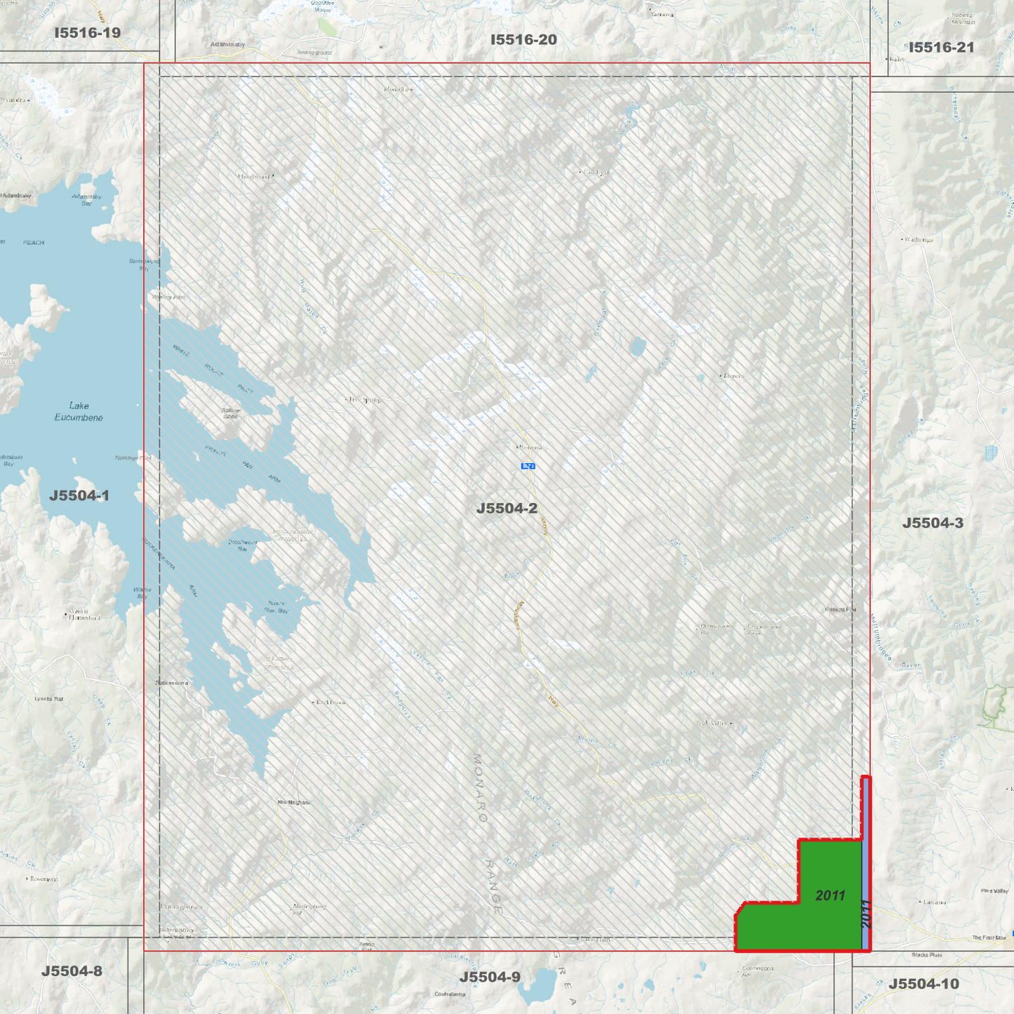 Frying Pan 1m Digital Elevation Model (J5504-2)