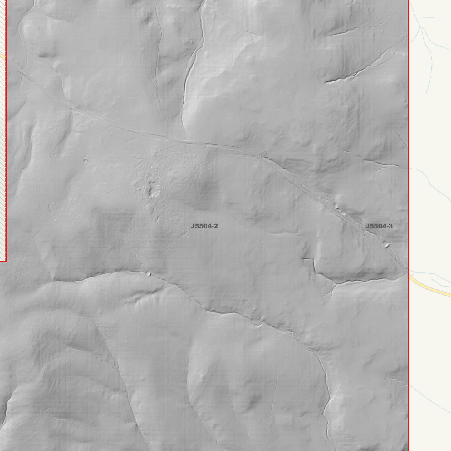 Frying Pan 1m Digital Elevation Model (J5504-2)