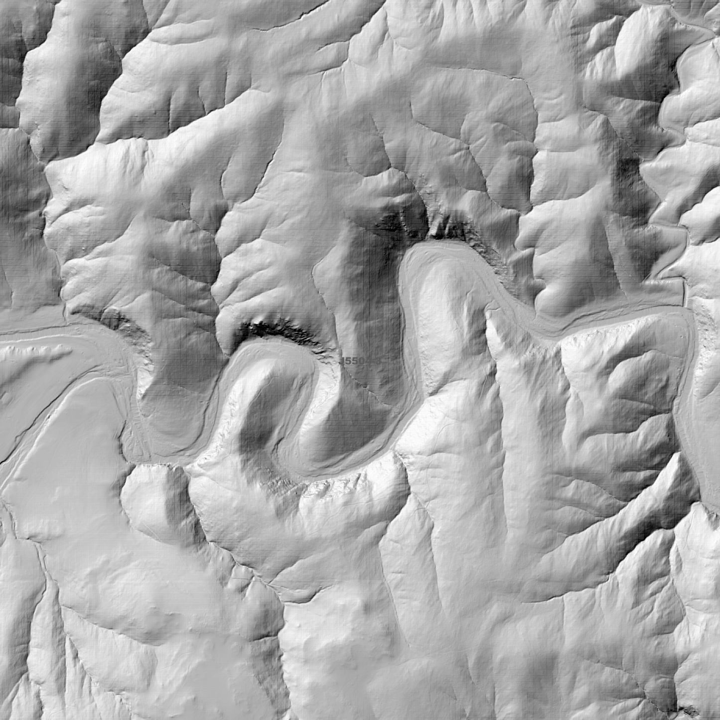 Cooma 1m & 2m Digital Elevation Models (J5504-3)