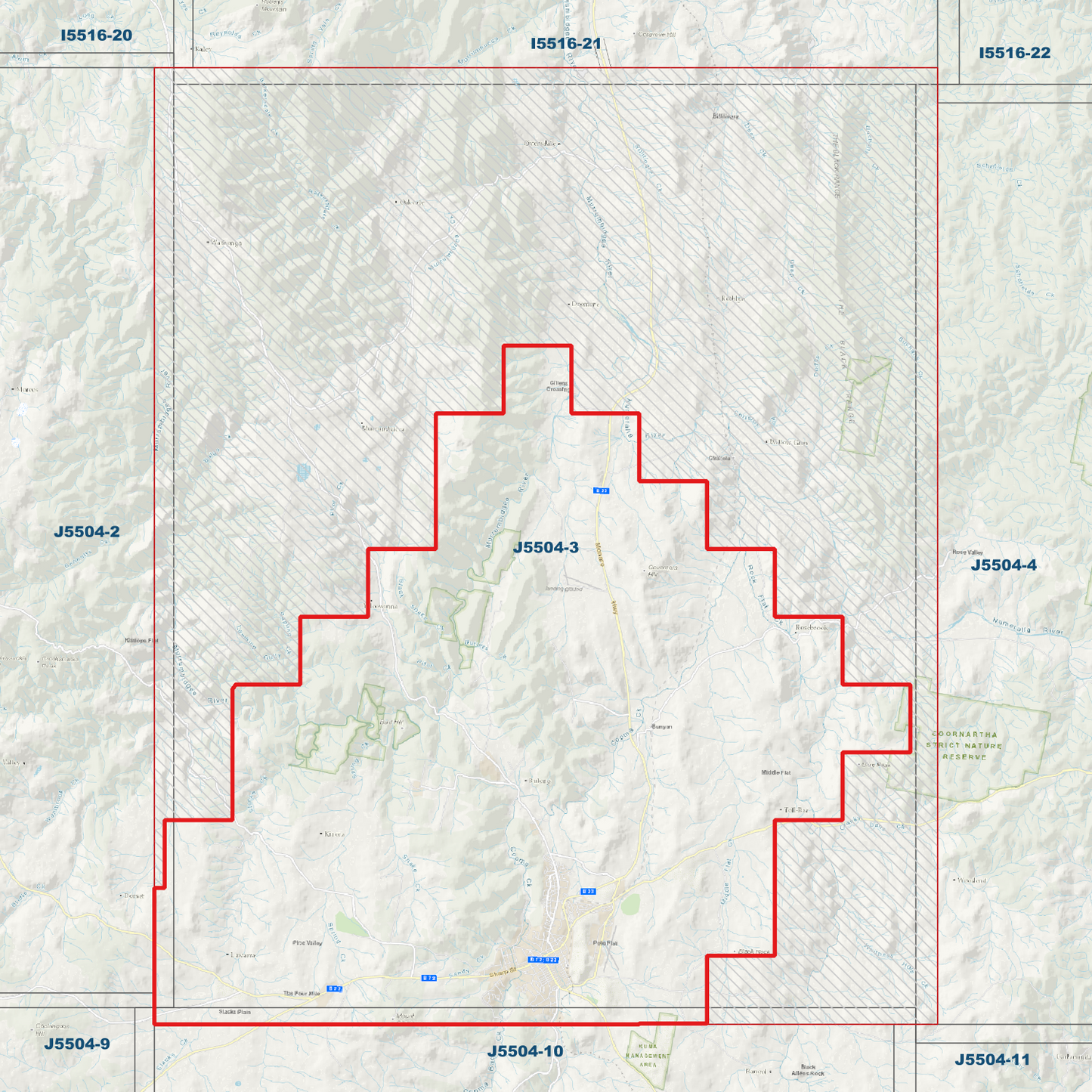 Cooma 1m Digital Elevation Model (J5504-3)