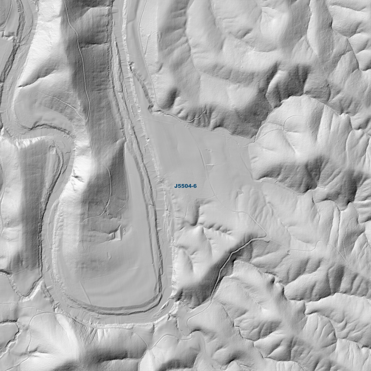 Cadgee 1m Digital Elevation Model (J5504-6)