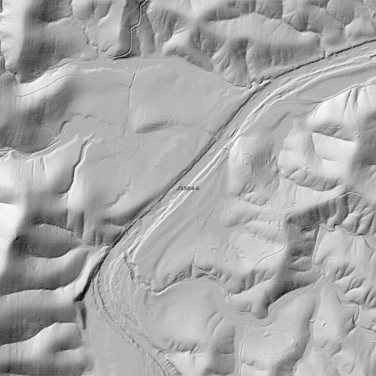 Cadgee 1m & 2m Digital Elevation Models (J5504-6)