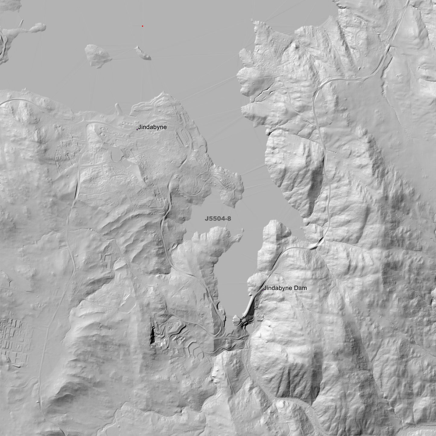 Jindabyne 2m Digital Elevation Models (J5504-8)
