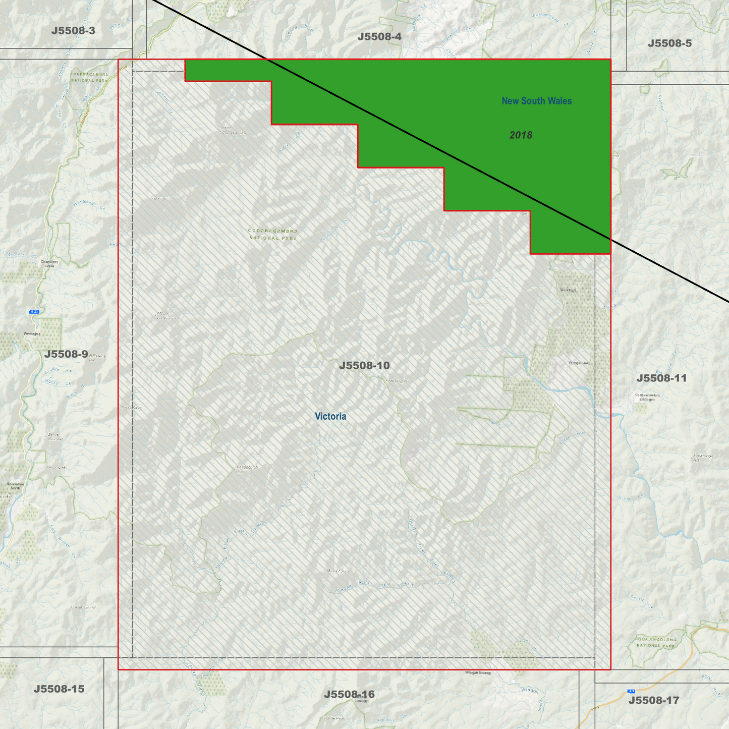 Nungatta 2m Digital Elevation Models (J5508-10)