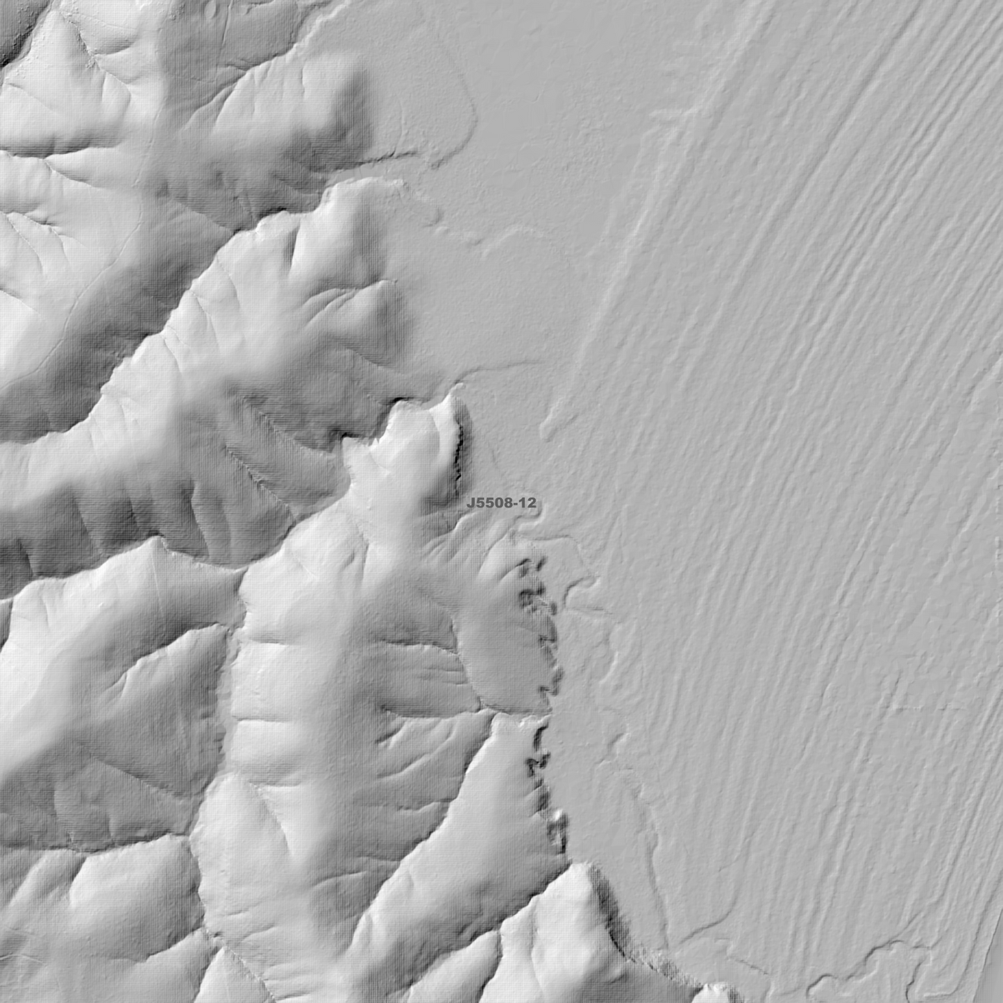 Nadgee 1m & 2m Digital Elevation Models (J5508-12)