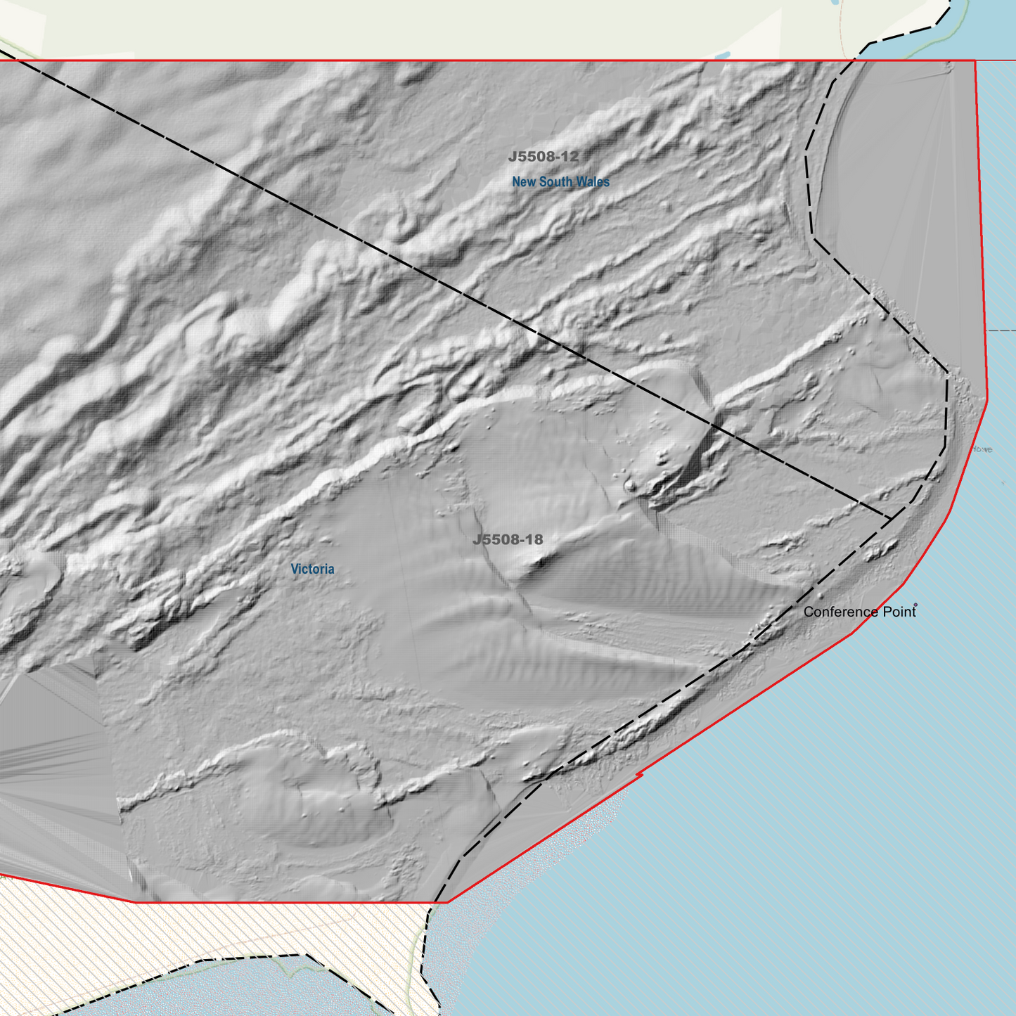Mallacoota 1m Digital Elevation Models (J5508-18)