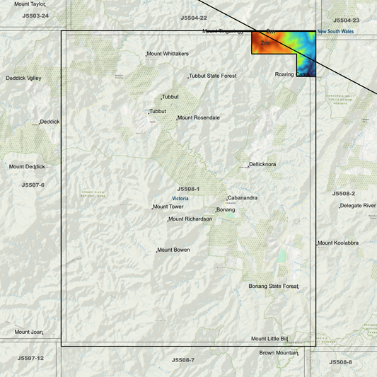 Tubbut 2m Digital Elevation Models (J5508-1)