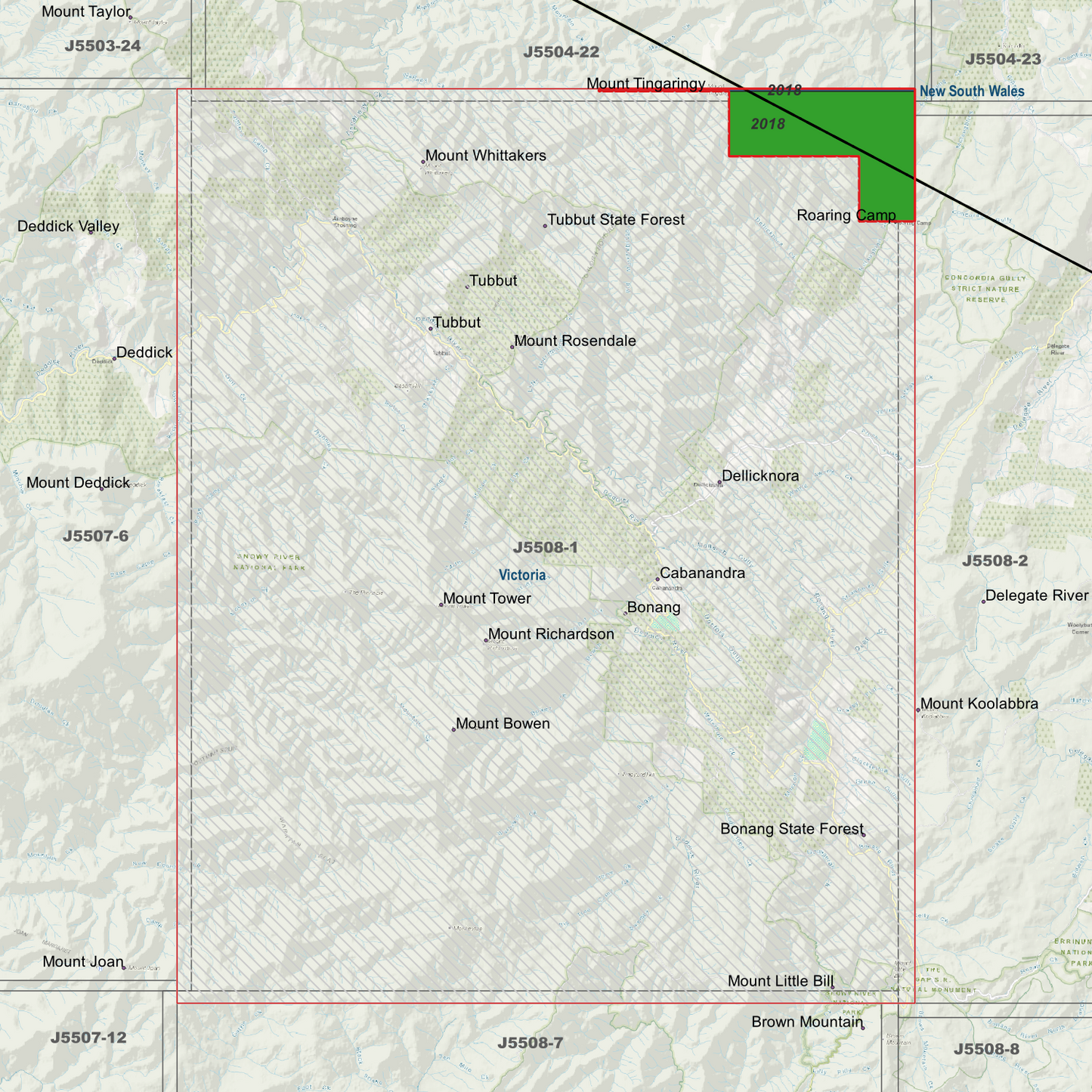 Tubbut 2m Digital Elevation Models (J5508-1)