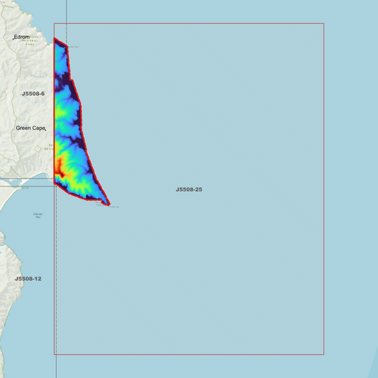 Green Cape 1m Digital Elevation Model (J5508-25)
