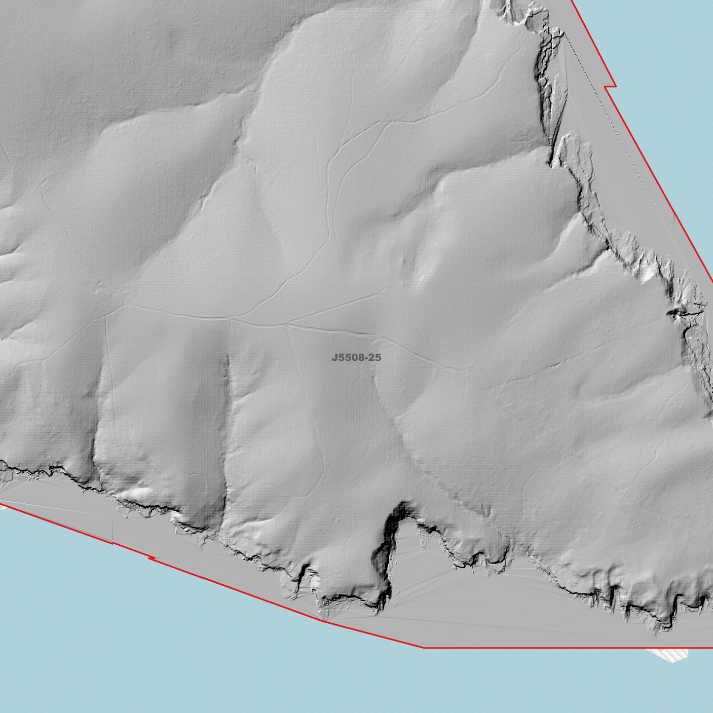 Green Cape 1m Digital Elevation Models (J5508-25)