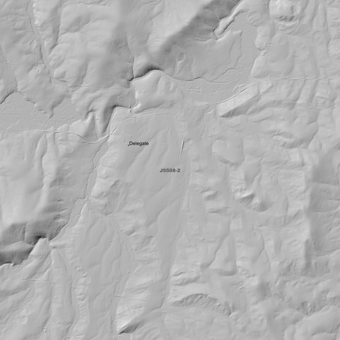 Delegate 2m Digital Elevation Models (J5508-2)