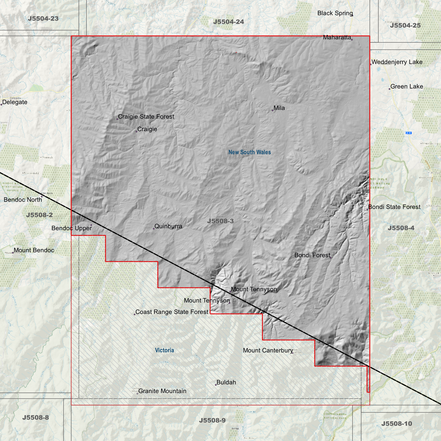 Craige 2m Digital Elevation Models (J5508-3)