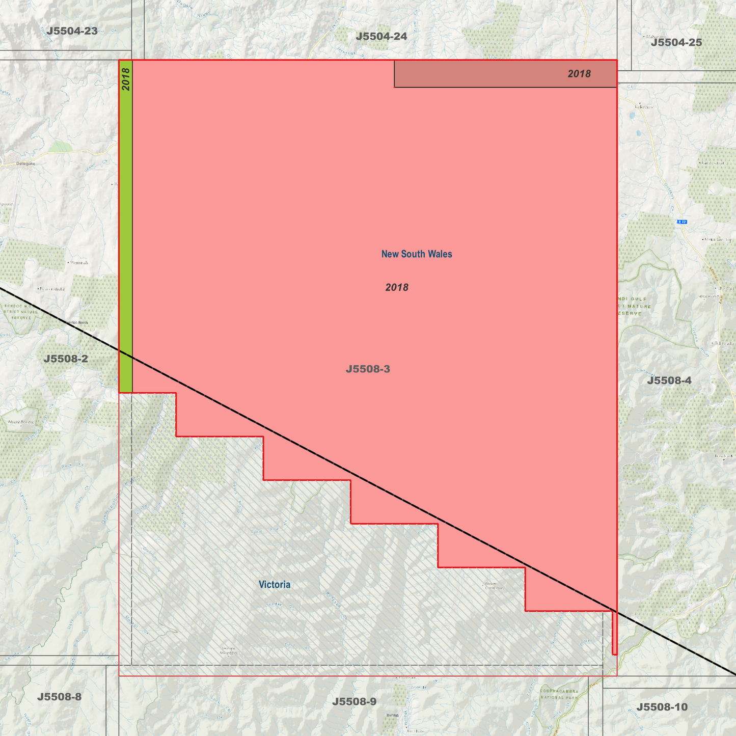Craige 2m Digital Elevation Models (J5508-3)