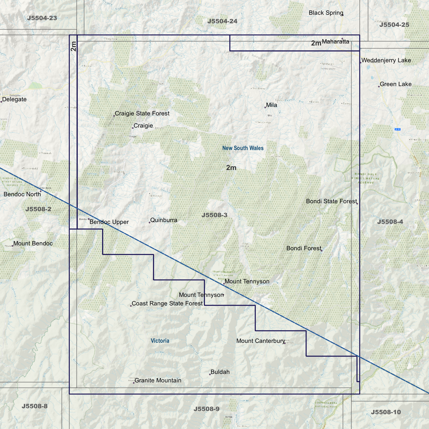 Craige 2m Digital Elevation Models (J5508-3)