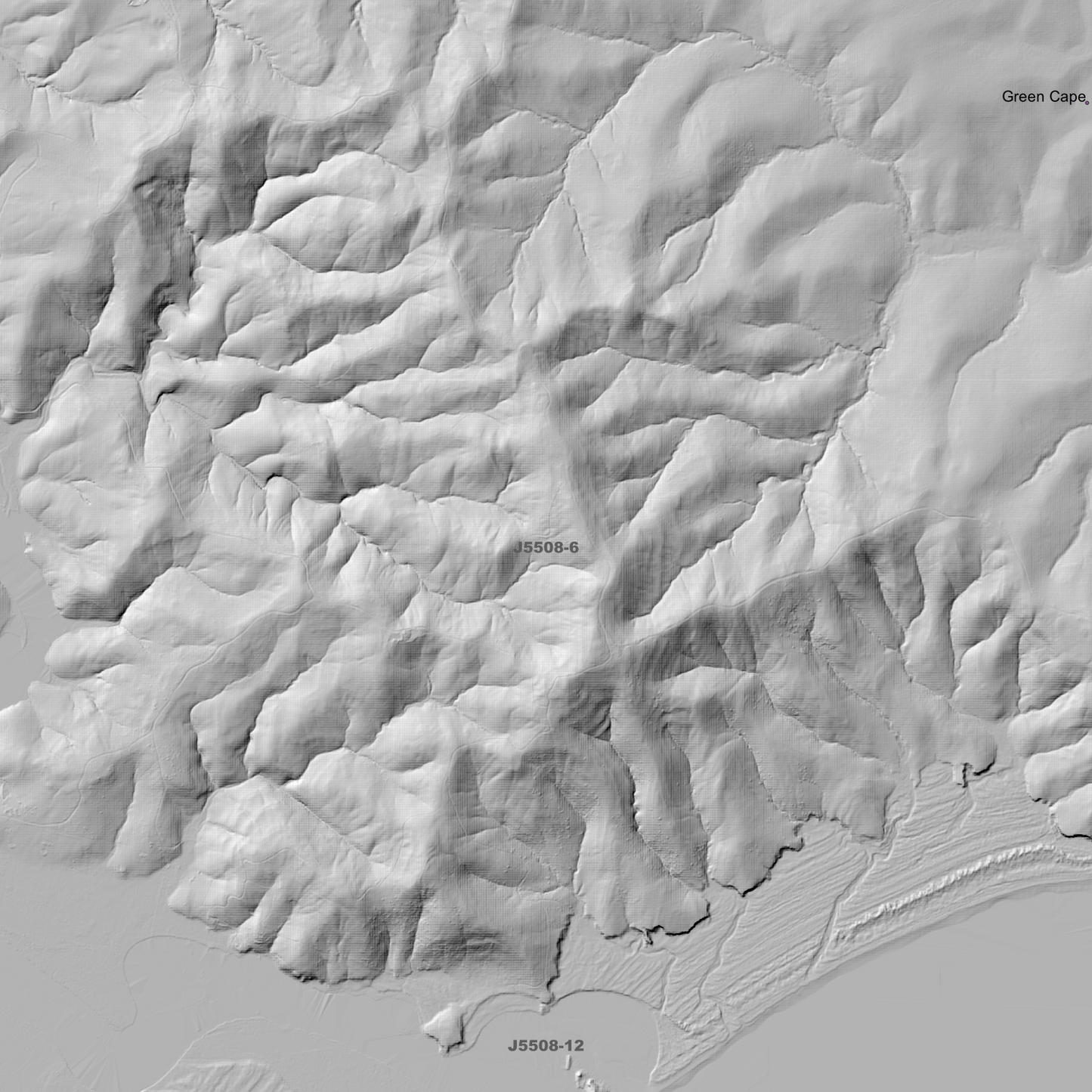 Eden 1m & 2m Digital Elevation Models (J5508-6)