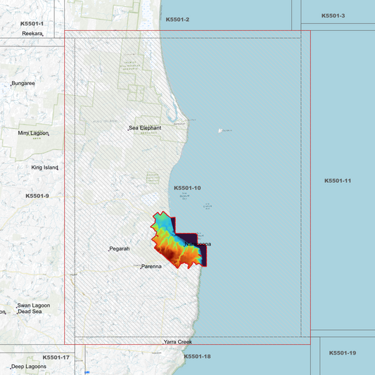 Narracoopa 1m Digital Elevation Model (K5501-10)