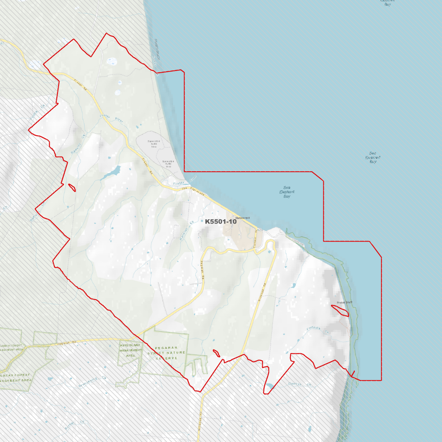 Narracoopa 1m Digital Elevation Model (K5501-10)