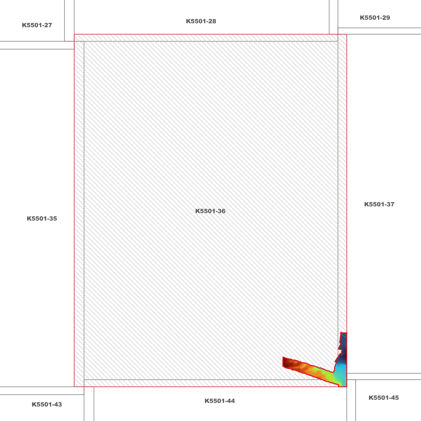 Woolnorth Point 1m Digital Elevation Model (K5501-36)