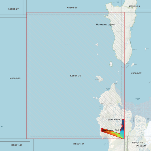 Woolnorth Point 1m Digital Elevation Model (K5501-36)