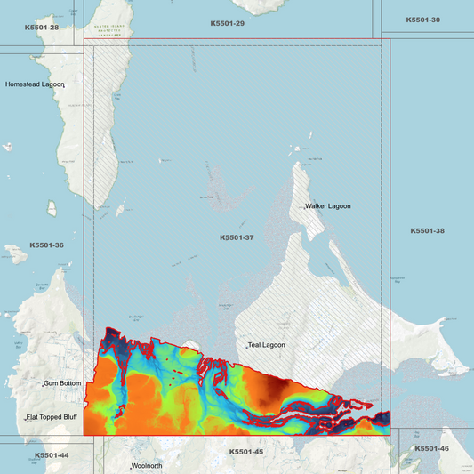 Robbins Island 1m Digital Elevation Model (K5501-37)