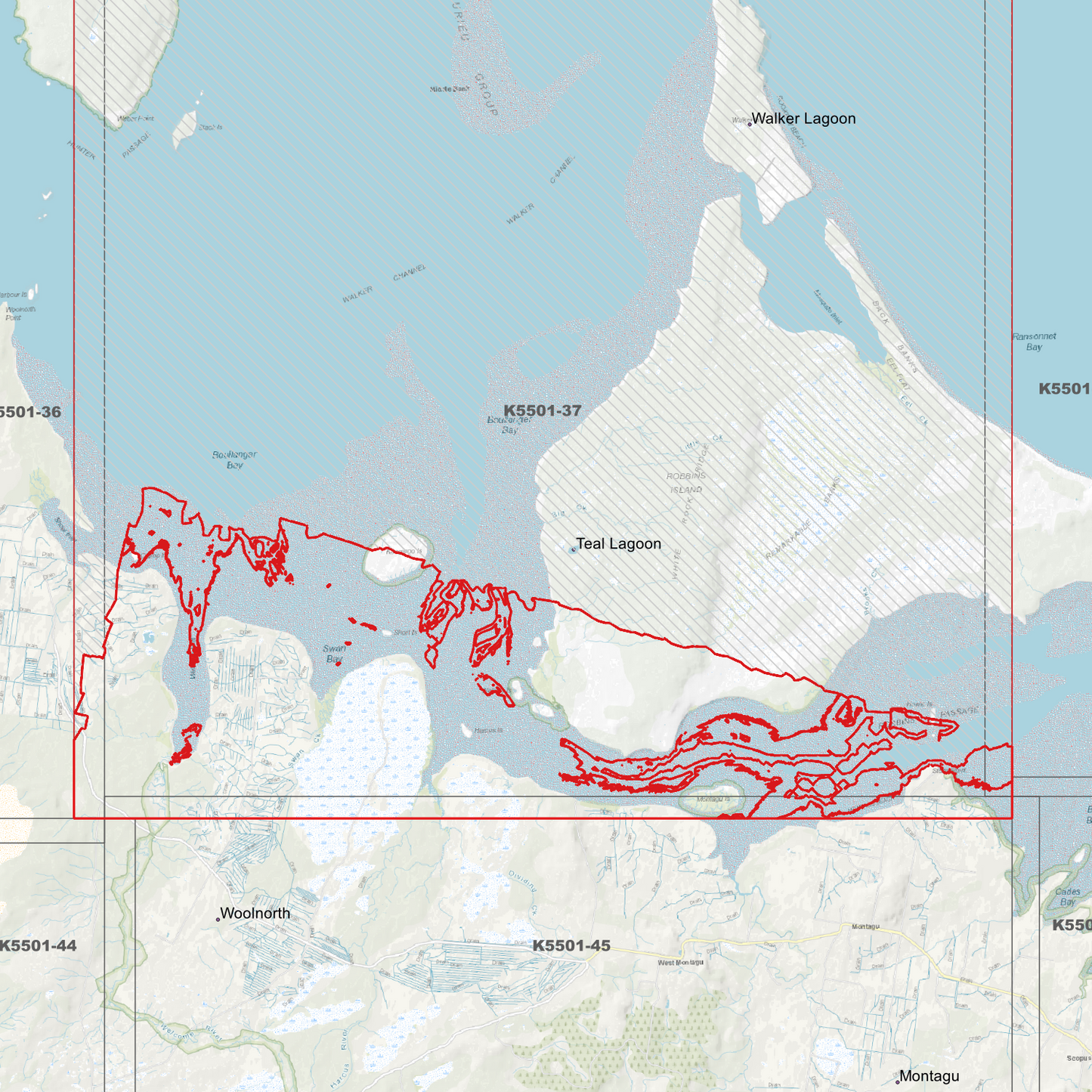 Robbins Island 1m Digital Elevation Model (K5501-37)