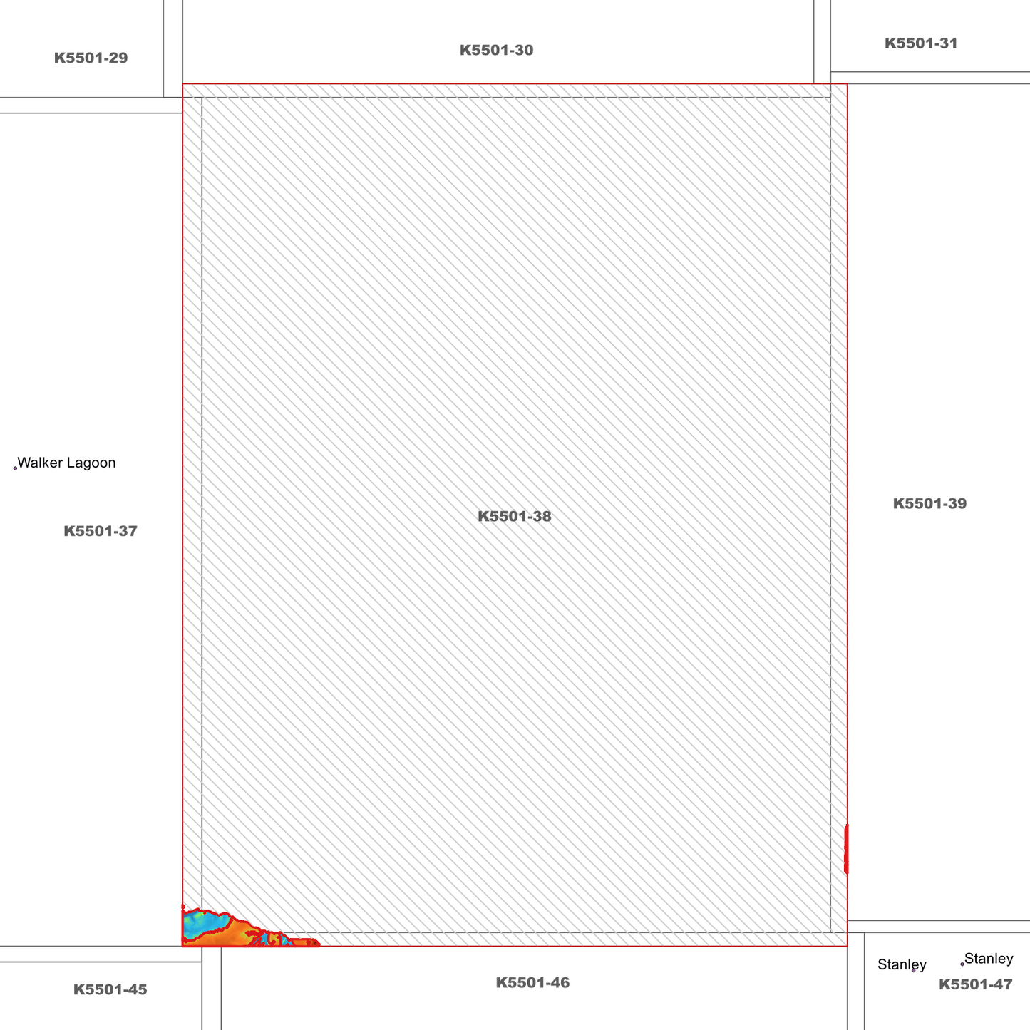 Cape Elie 1m Digital Elevation Model (K5501-38)