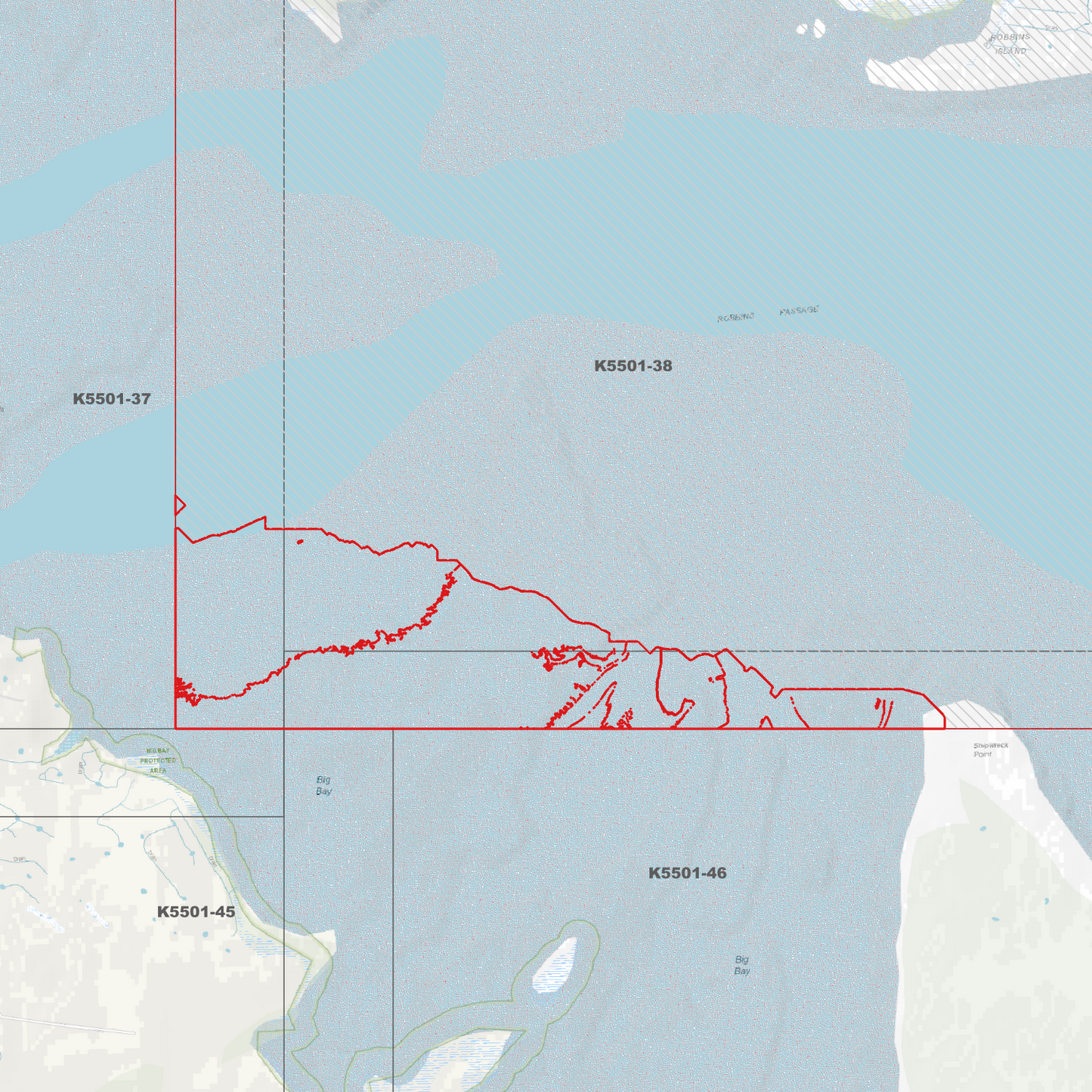 Cape Elie 1m Digital Elevation Model (K5501-38)