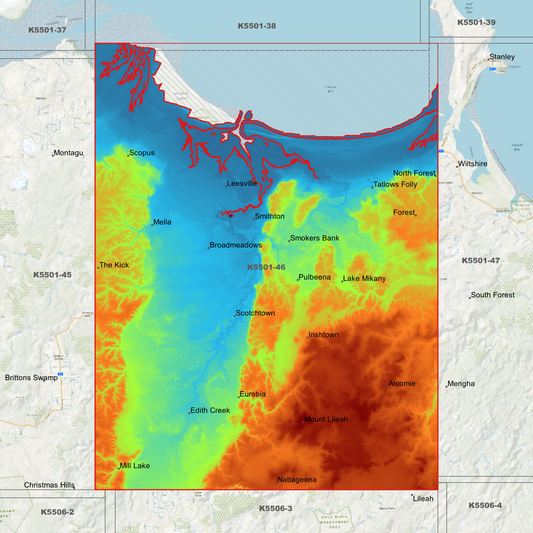 Smithton 1m Digital Elevation Model (K5501-46)