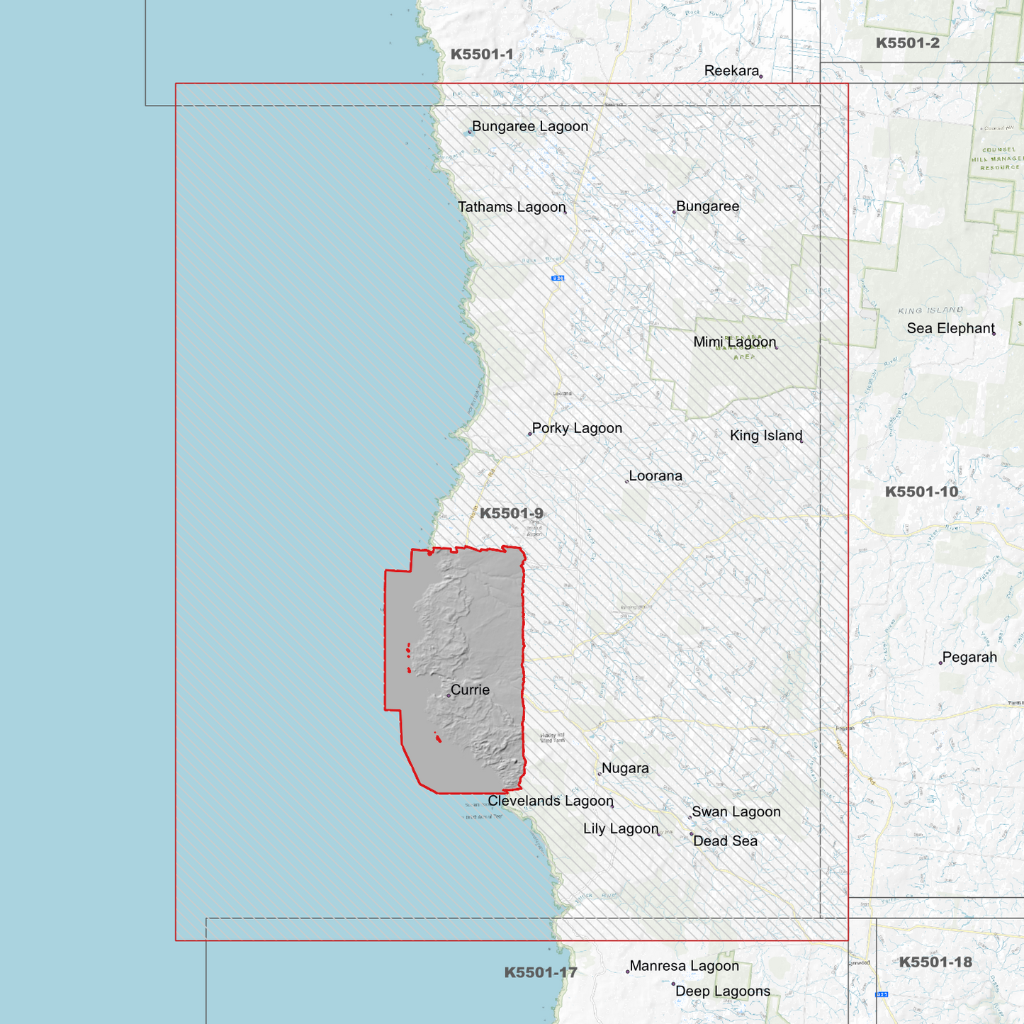 Currie 1m Digital Elevation Model (K5501-9)