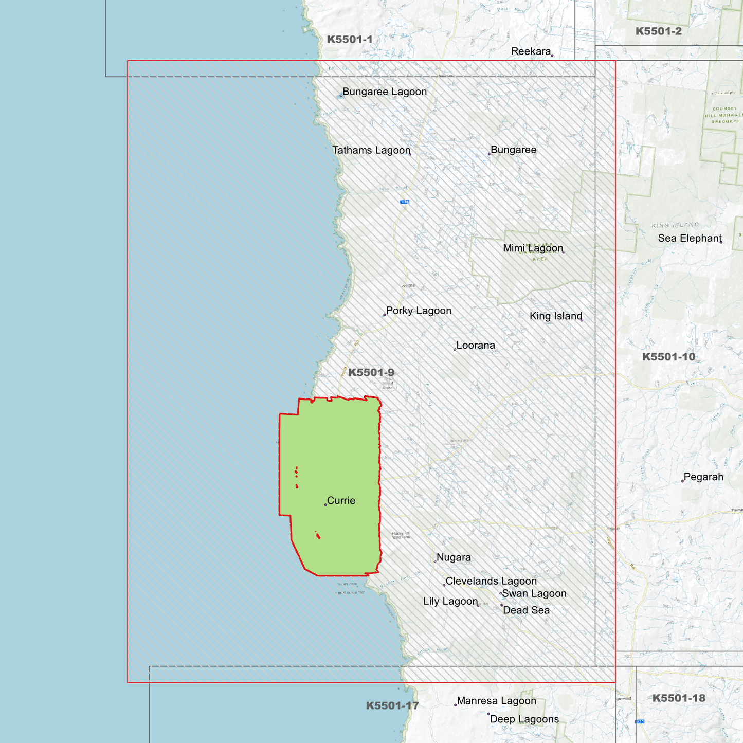 Currie 1m Digital Elevation Model (K5501-9)