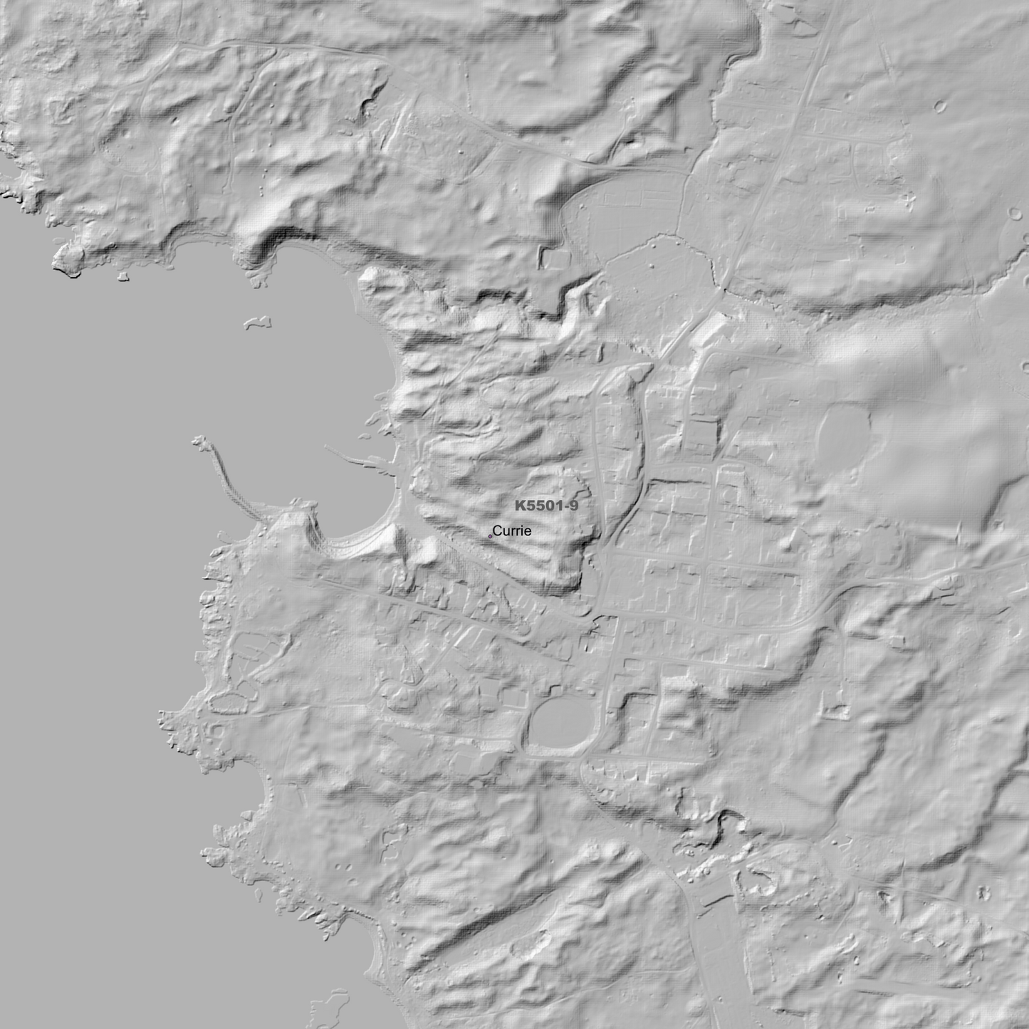 Currie 1m Digital Elevation Model (K5501-9)