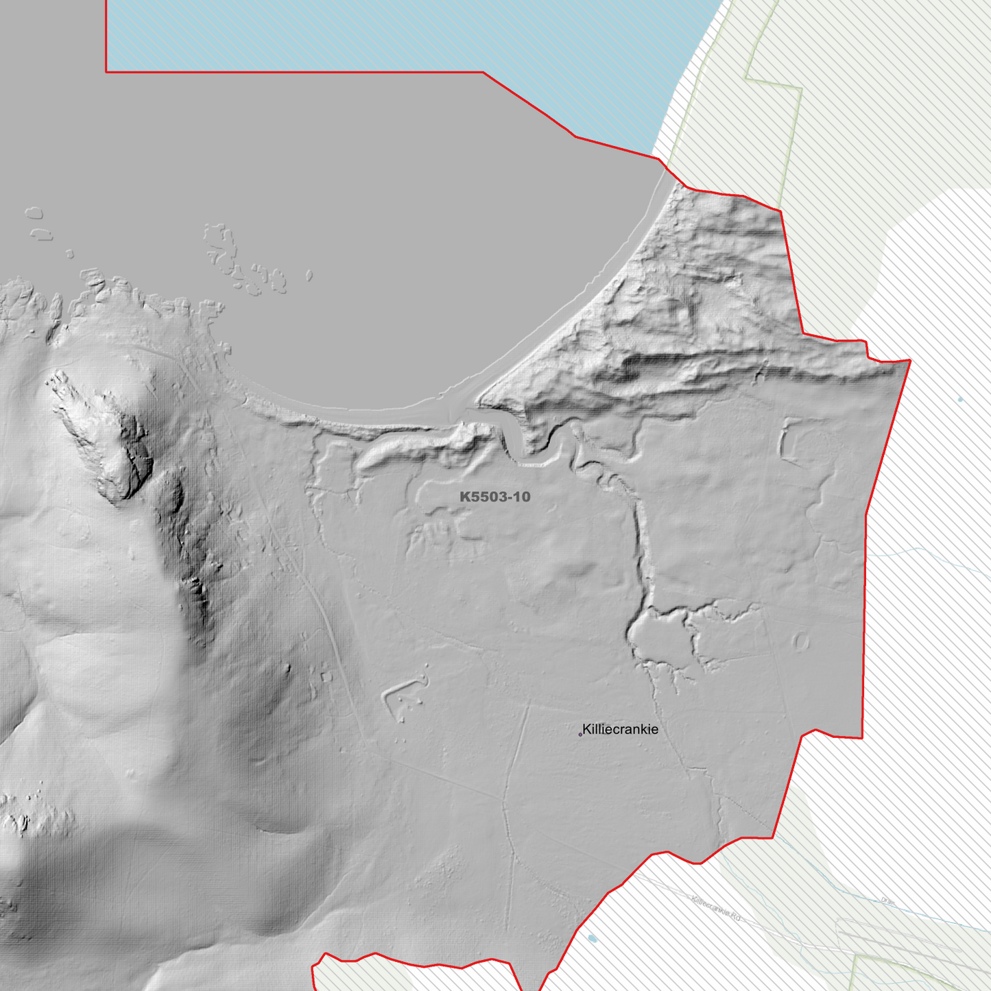 Killiecrankie 1m Digital Elevation Model (K5503-10)
