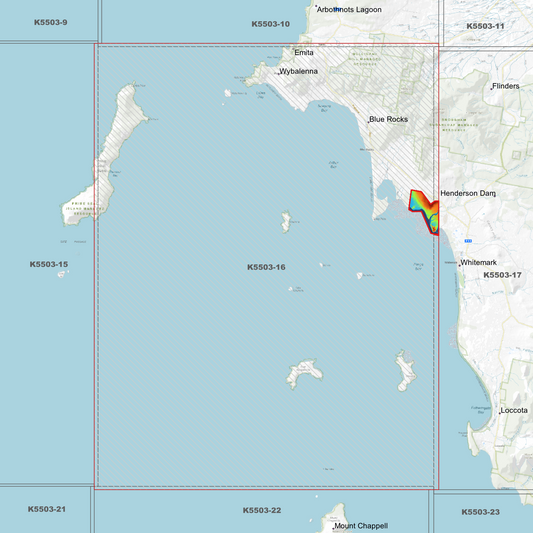 Arthur Bay 1m Digital Elevation Model (K5503-16)
