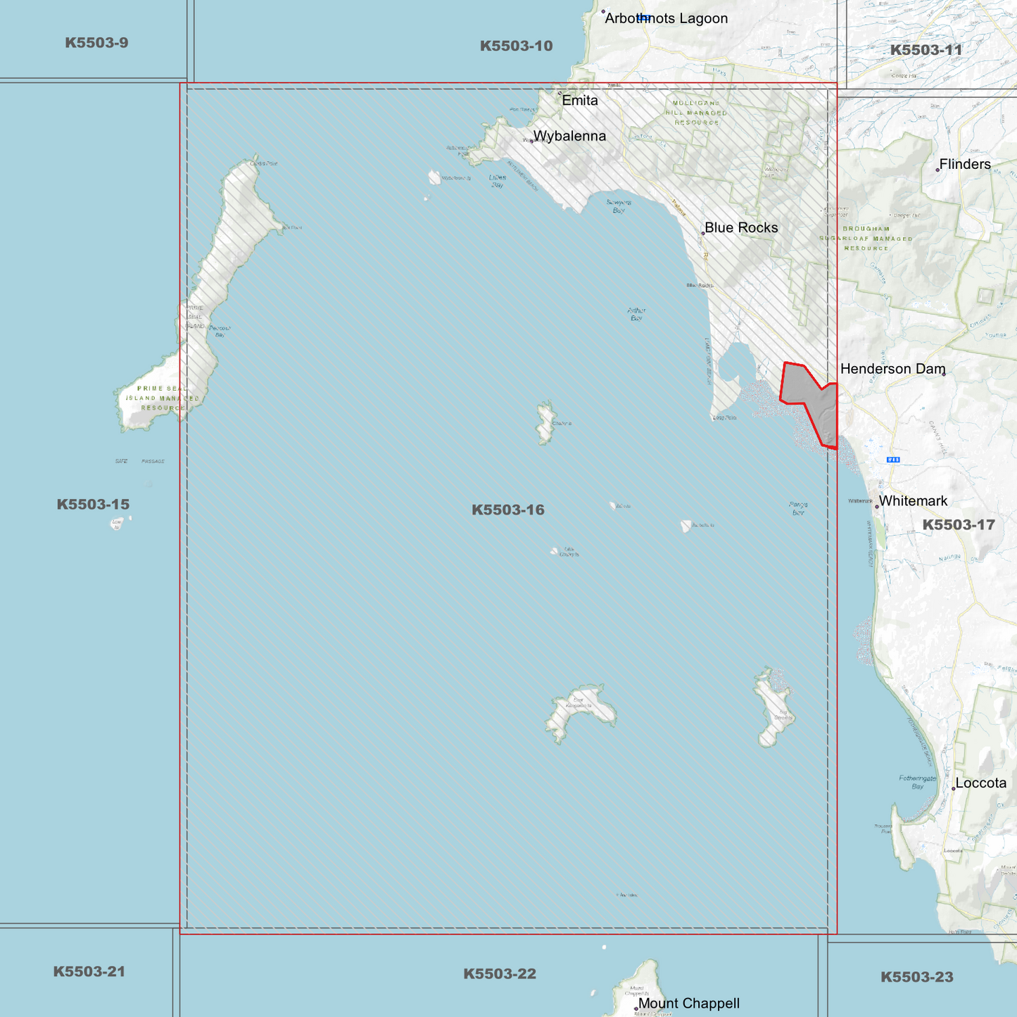 Arthur Bay 1m Digital Elevation Model (K5503-16)