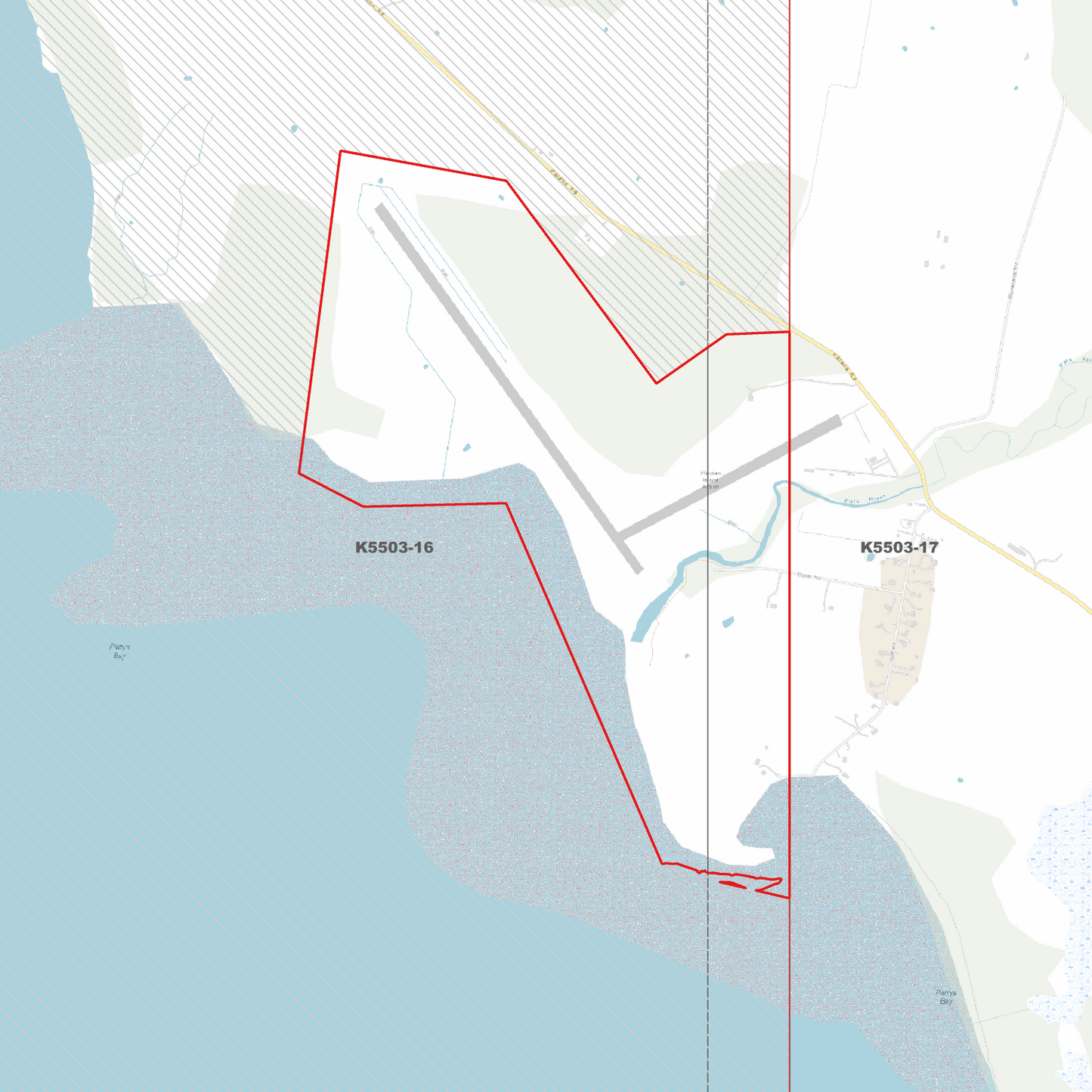 Arthur Bay 1m Digital Elevation Model (K5503-16)