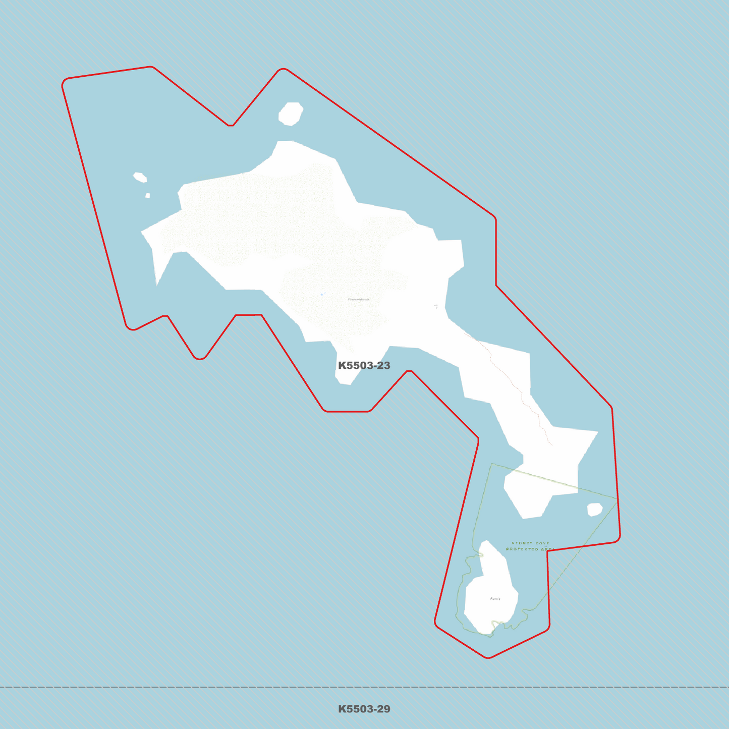 Cape Barren West 1m Digital Elevation Model (K5503-23)