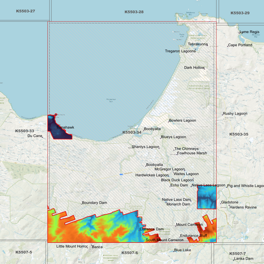 Boobyalla 1m Digital Elevation Model (K5503-34)