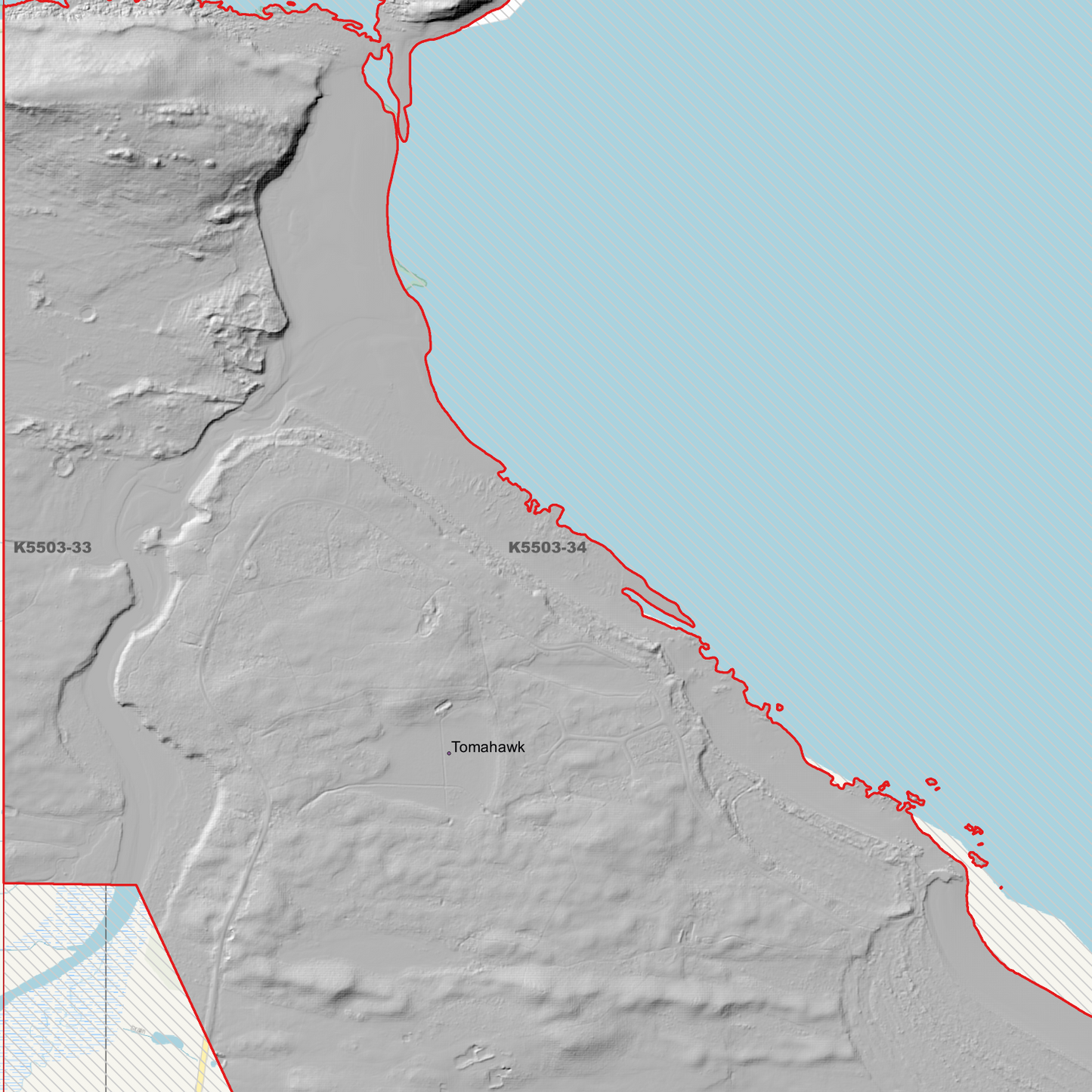 Boobyalla 1m Digital Elevation Model (K5503-34)