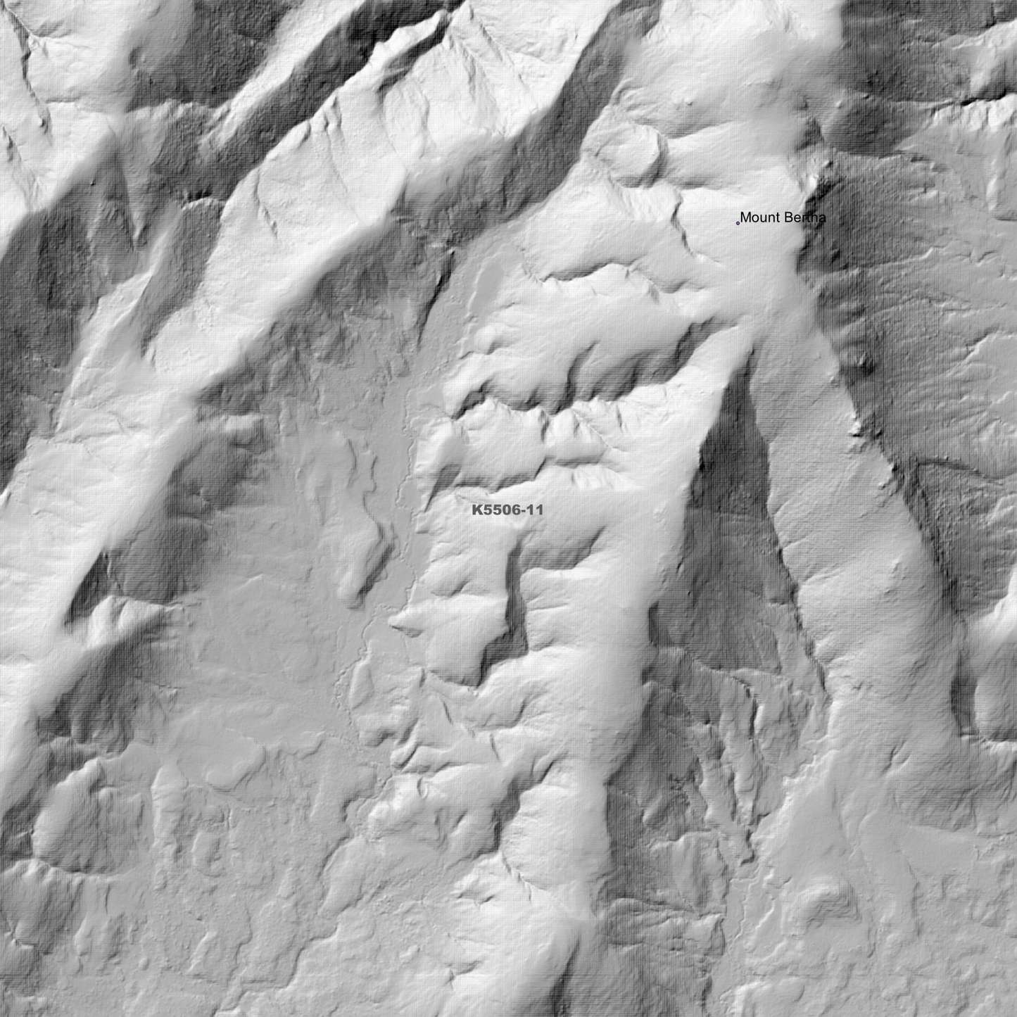 Takayna 1m Digital Elevation Model (K5506-11)