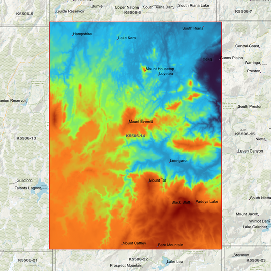 Mount Everett 1m Digital Elevation Model (K5506-14)